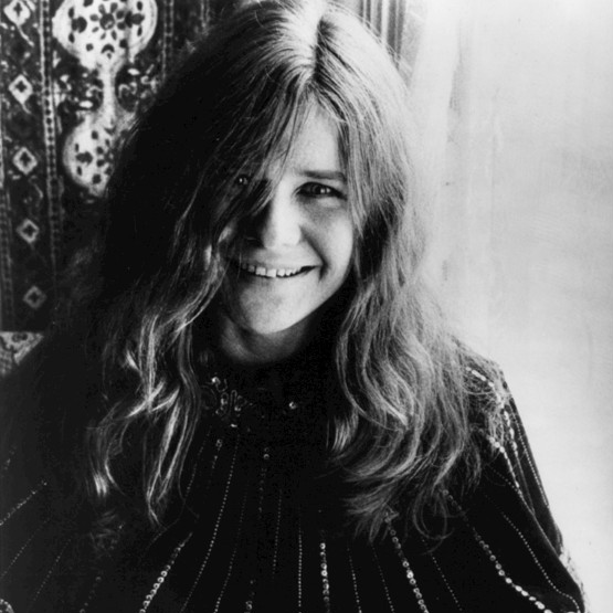Janis Joplin en 1969, retrato historićo