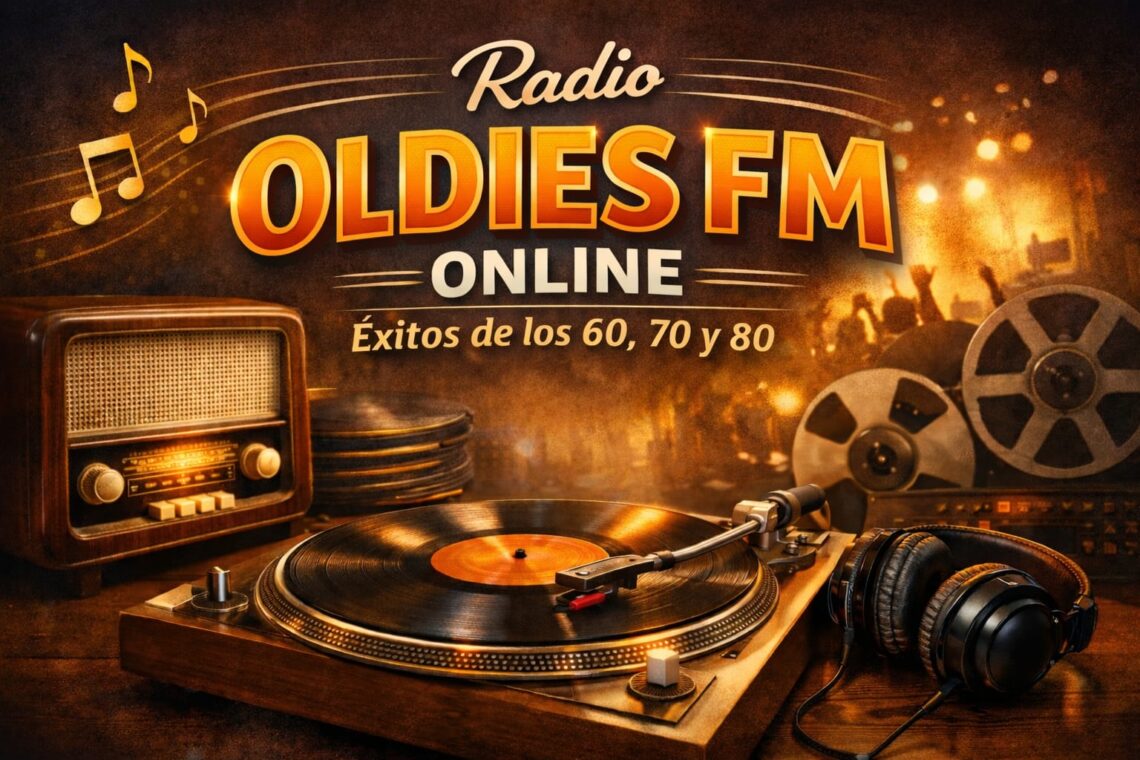 Radio Oldies online con música clásica de los años 60, 70 y 80 en Oldies FM
